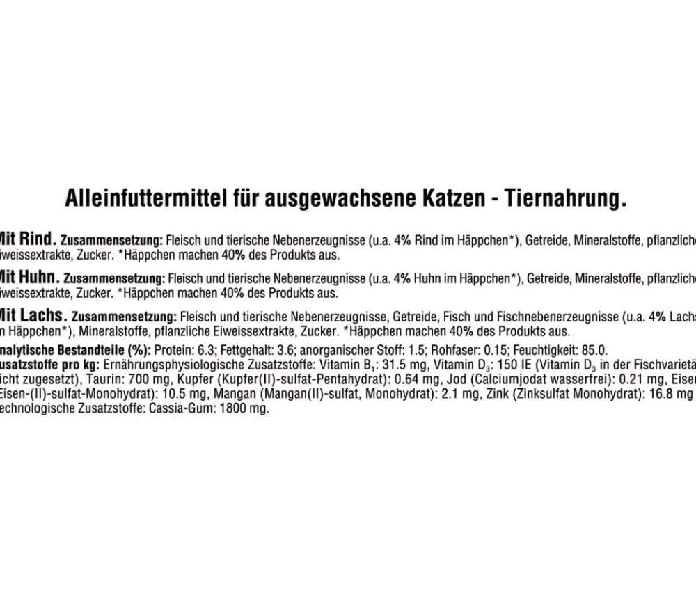 Kitekat® Nassfutter für Katzen Multipack Markt-Mix in Gelee, Adult, 24 x 85 g Best
