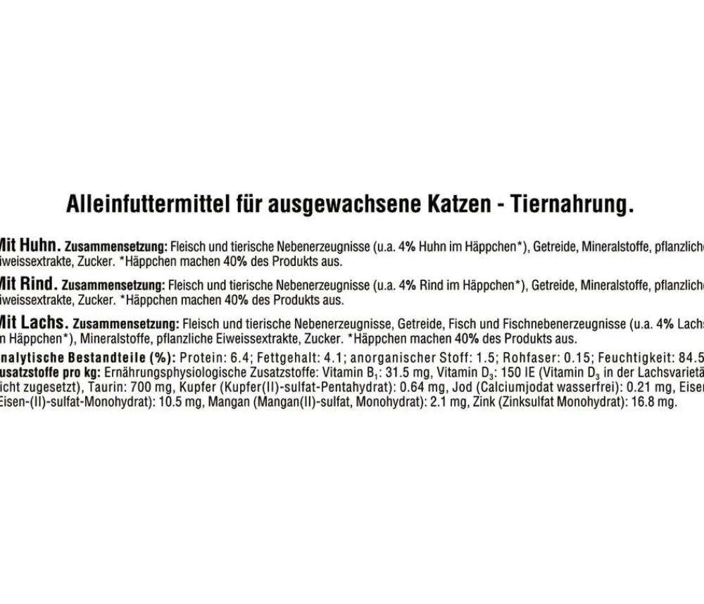 Kitekat® Nassfutter Katze - Nassfutter für Katzen Multipack Bunte Vielfalt in Sauce, Adult, 24 x 85 g