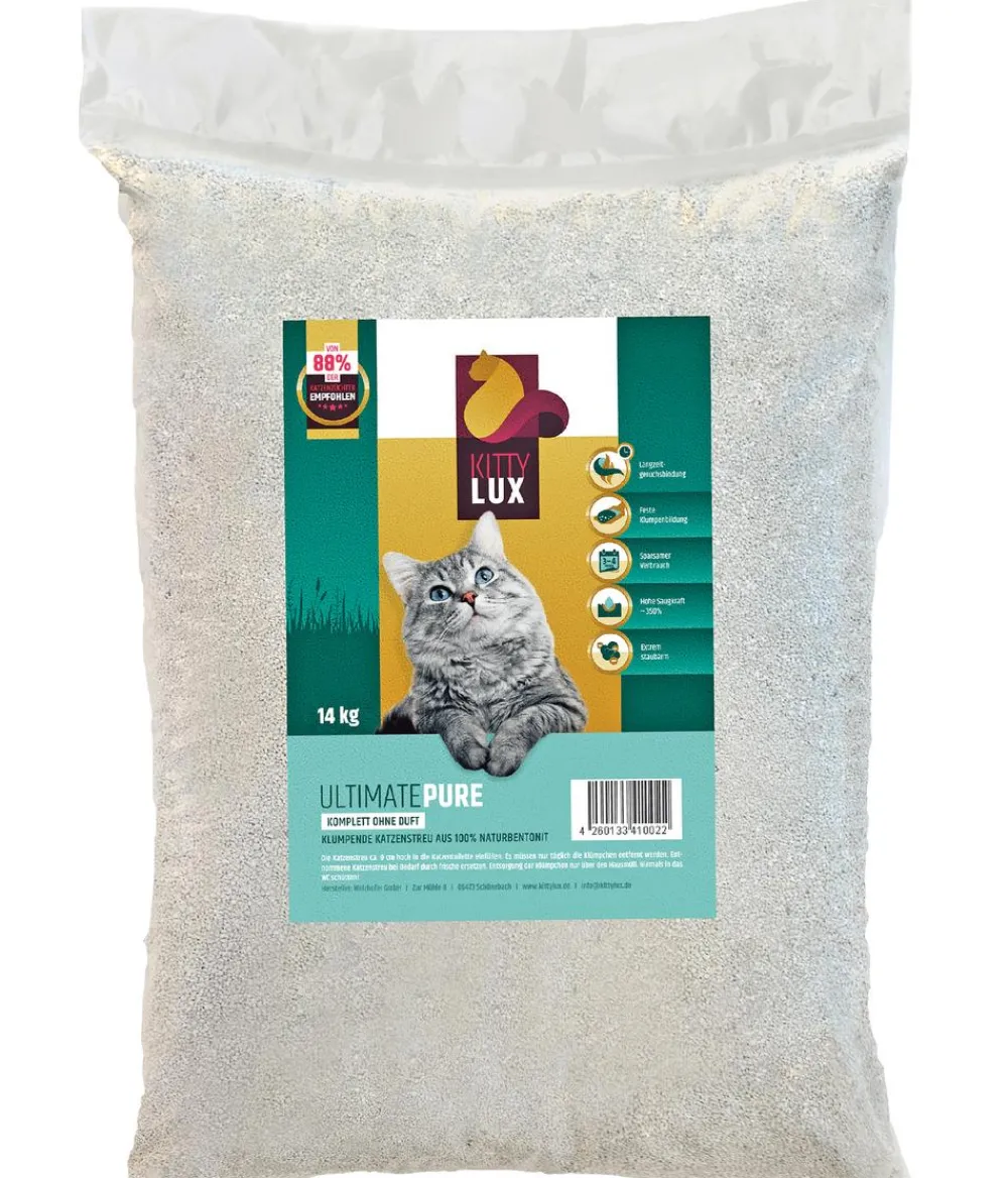 KittyLux Katzenstreu Ultimate Pure New