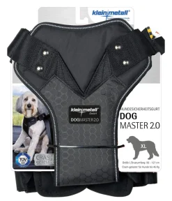 kleinmetall® Mehr Transport & Unterwegs|Hundehalsbänder & Geschirre - Hundeicherheitgurt Dogater 2.0 Schwarz