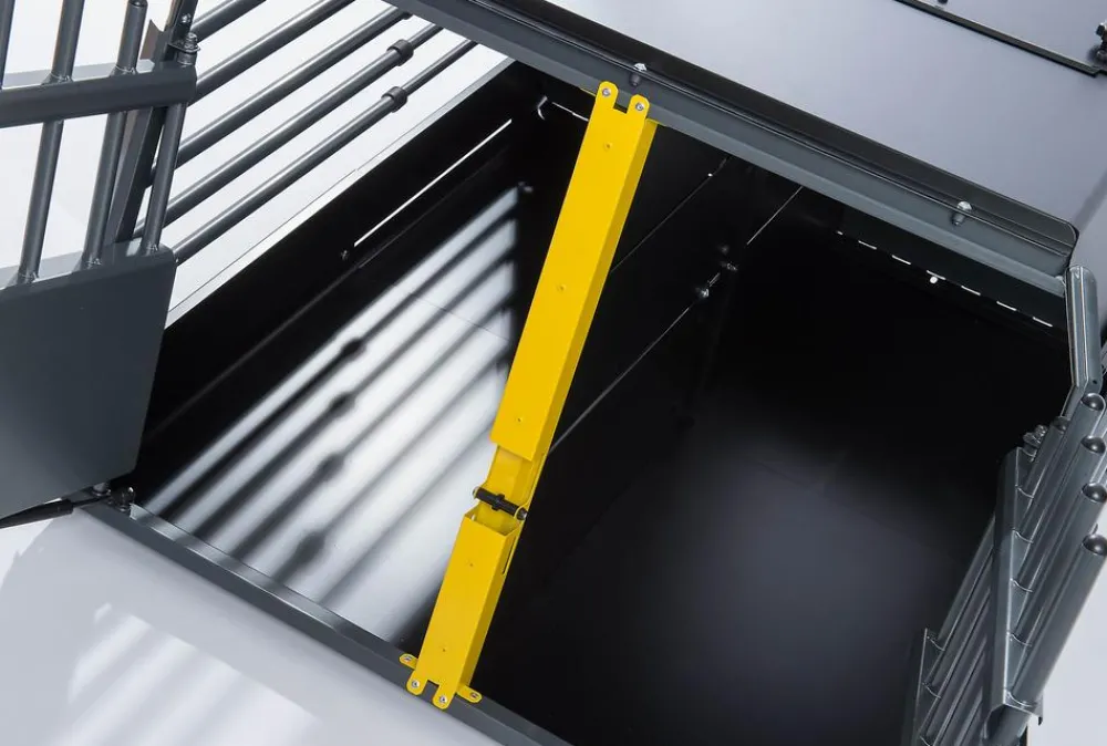 kleinmetall® Hundetransportbox VarioCage Doppelbox M, ca. B93/H65/T76-103 cm Discount