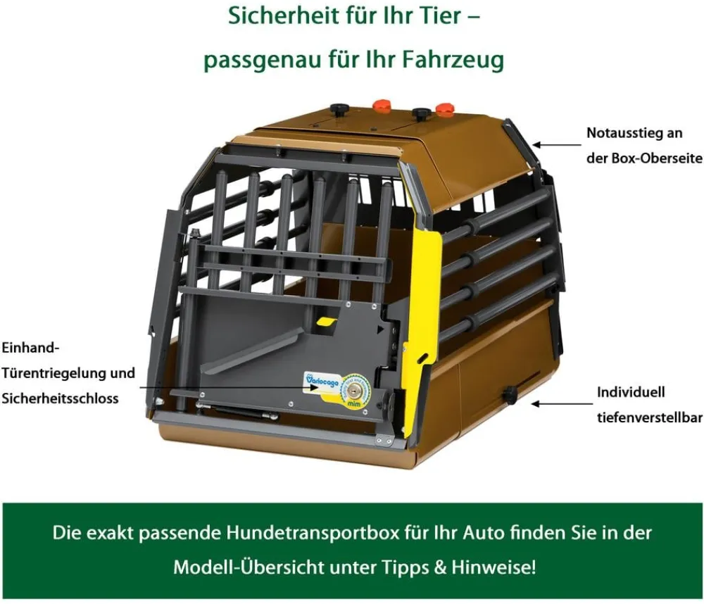 kleinmetall® Hundetransportboxen - Hundetransportbox MiniMax