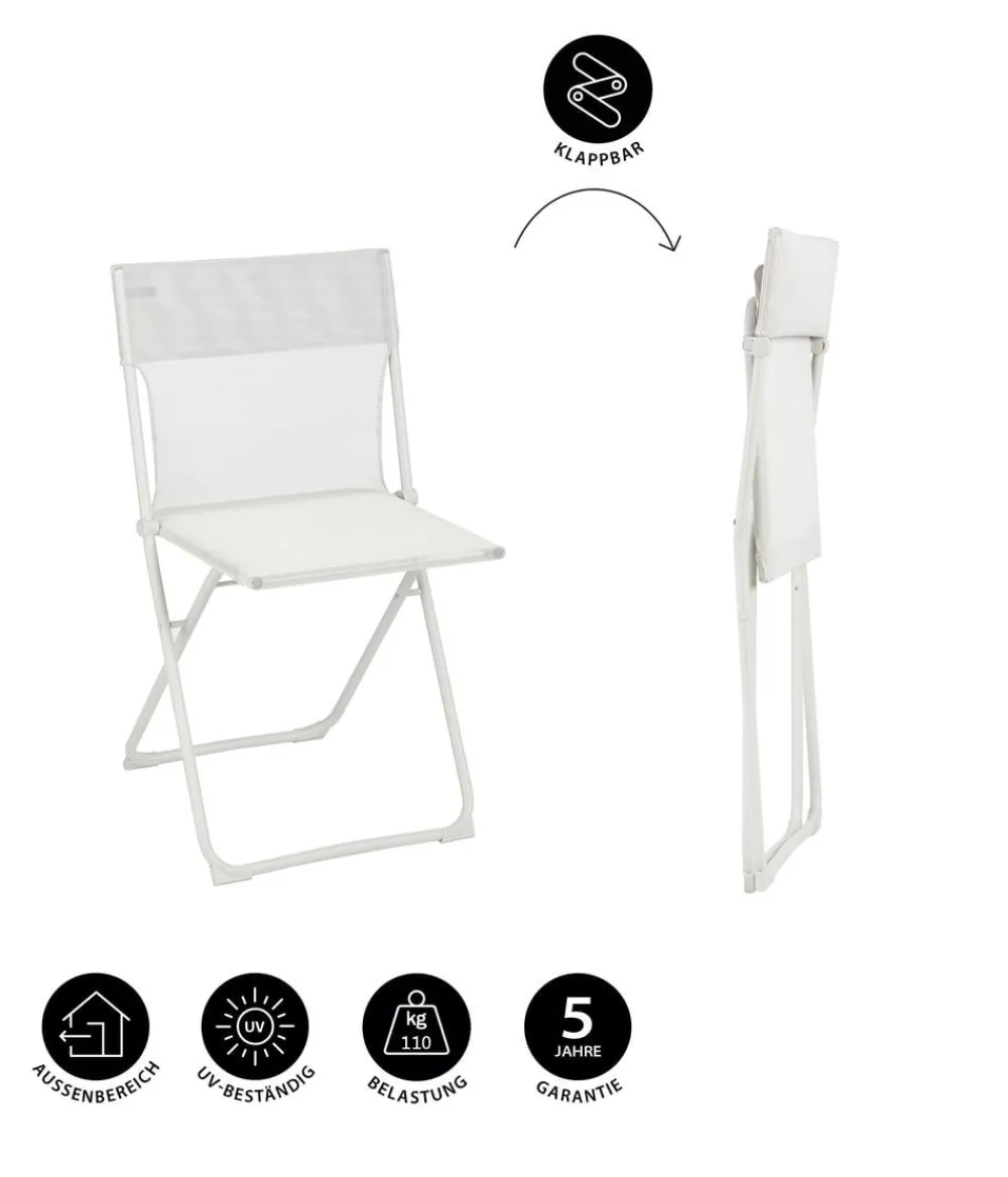 Lafuma Klappstühle > Klappstuhl Balcony II, ca. B48/H83/T44 cm