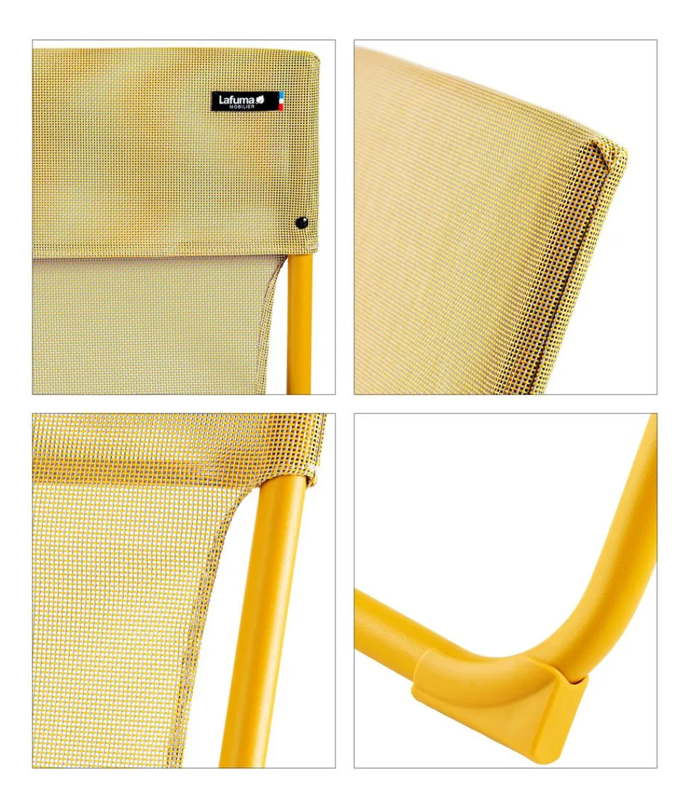 Lafuma Klappstuhl Balcony II, ca. B48/H83/T44 cm Gelb Hot