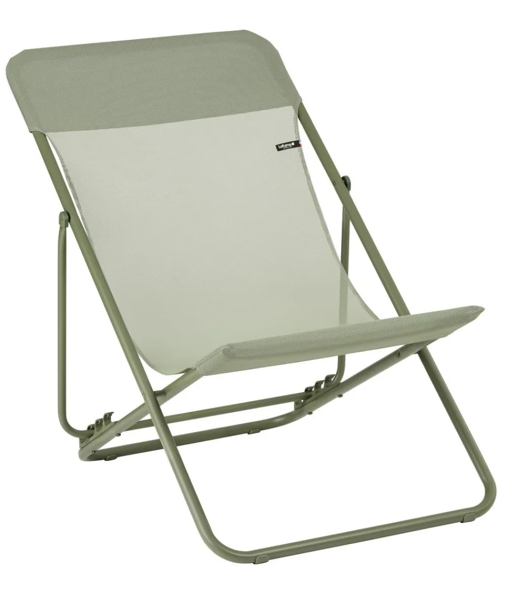 Lafuma Klappstühle - Klappstuhl Maxi Transat, ca. B62/H77-91/T83-95 cm Moosgrün
