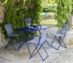 Lafuma Klapptisch Balcony Tab 120, ca. B120/H72/T70 cm Blau