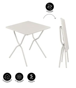 Lafuma Klapptisch Balcony Tab 64, ca. B64/H72/T70 cm Beige New