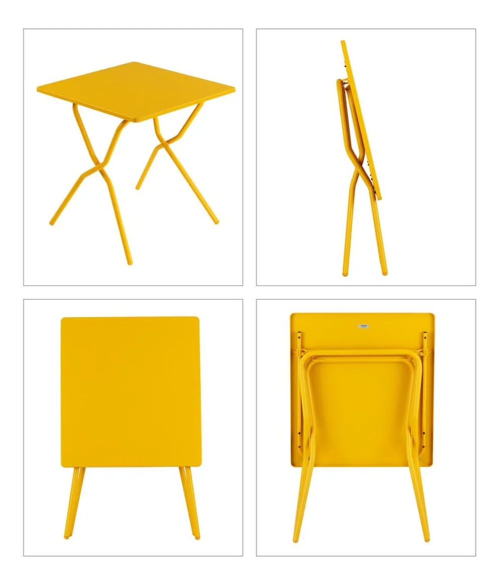 Lafuma Klapptische - Klapptisch Balcony Tab 64, ca. B64/H72/T70 cm Gelb