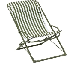 Lafuma Klappstühle > Liegestuhl Transaswing gestreift, ca. B60/H70-91/T83-100 cm
