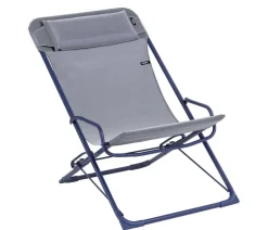 Lafuma Liegestuhl Transaswing, ca. B60/H70-91/T83-100 cm Blau New