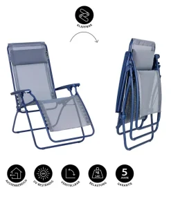 Lafuma Relaxliegen > Relaxliege R Clip, ca. B67/H114/T88 cm