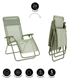 Lafuma Relaxliegen > Relaxliege R Clip, ca. B67/H114/T88 cm