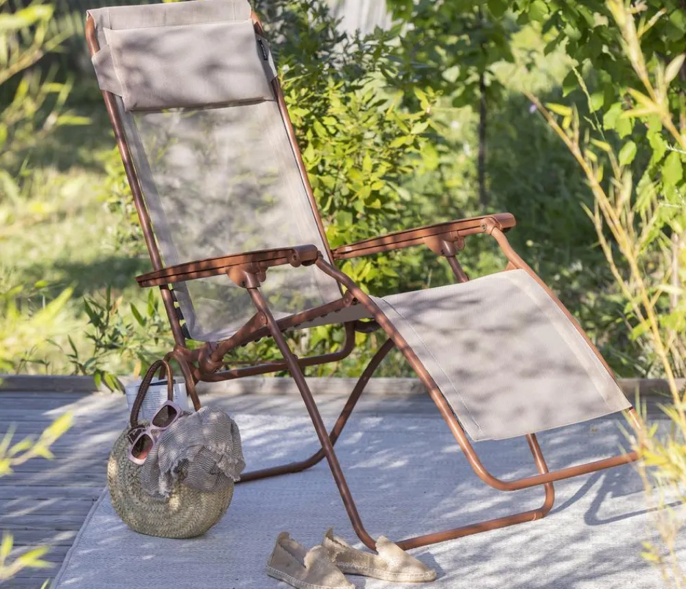 Lafuma Relaxliegen - Relaxliege R Clip, ca. B67/H114/T88 cm Orange