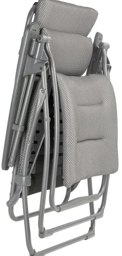 Lafuma Gartenstühle Metall|Relaxliegen - Relaxsessel Futura Be Comfort Silber