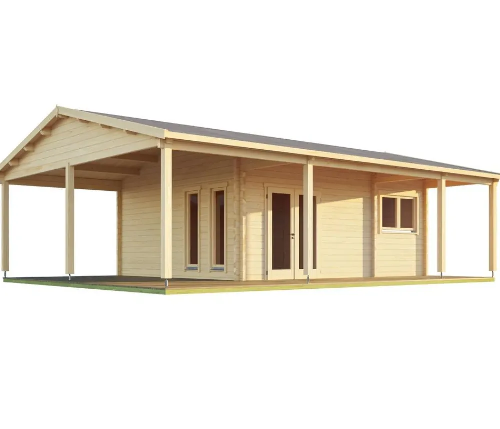 Lasita Maja Ferienhaus Blue Nile, ca. B940/H333,2/T756 cm Natur Outlet