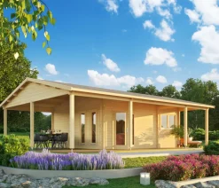 Lasita Maja Ferienhaus Blue Nile, ca. B940/H333,2/T756 cm Natur Outlet