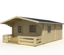 Lasita Maja Ferienhaus Elba, ca. B487,2/H265,2/T710 cm Natur Outlet