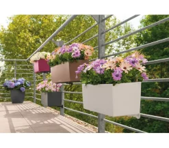 LECHUZA® Mehr Blumentopfzubehör - Balkonkastenhalter Schwarz