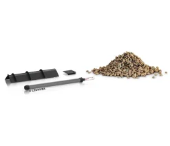 LECHUZA® Lechuza Pflanzgefäße & Töpfe|Mehr Blumentopfzubehör - Bewässerungs-Set für CUBE 40, CUBICO 40, CURSIVO 40, TRIO 40 und CUBICO ALTO 40, 4-teilig Schwarz