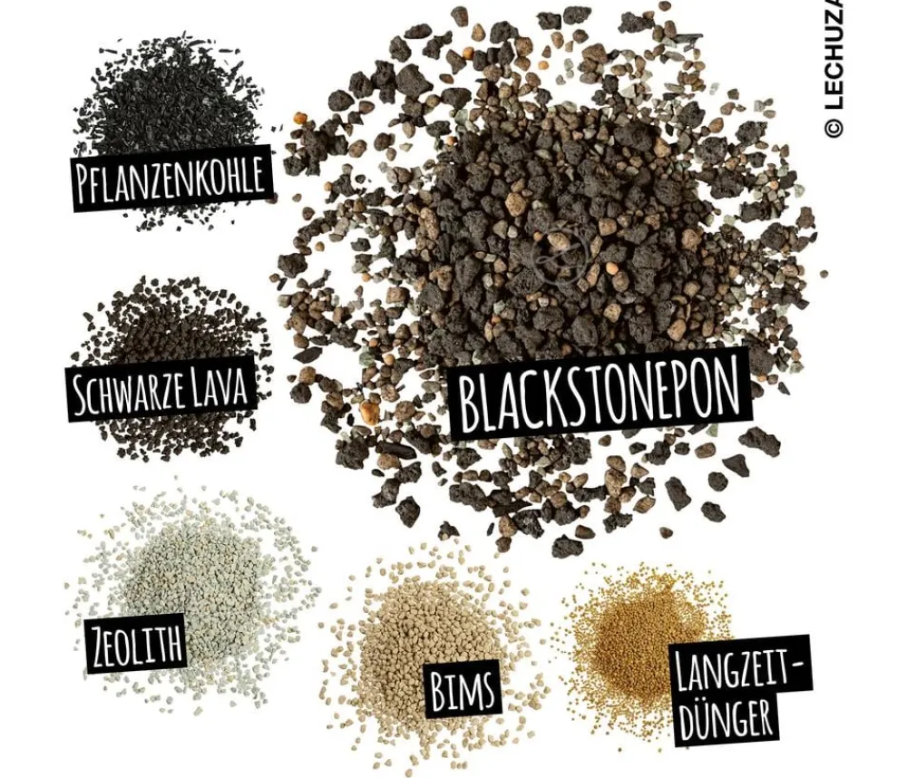 LECHUZA® BLACKSTONEPON Pflanzsubstrat Online