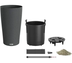 LECHUZA® Lechuza Pflanzgefäße & Töpfe|Blumentöpfe & Übertöpfe > Cilindro Cottage Pflanzgefäß, rund