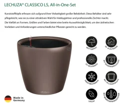 LECHUZA® Lechuza Pflanzgefäße & Töpfe|Lechuza Tischgefäße > CLASSICO LS, All-in-One-Set