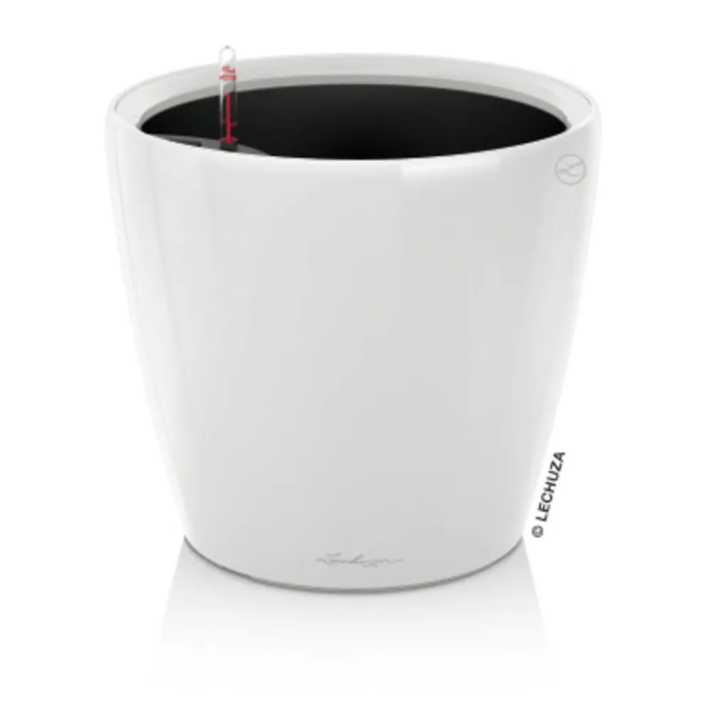 LECHUZA® CLASSICO LS, All-in-One-Set Weiß Discount