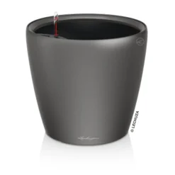 LECHUZA® CLASSICO LS, All-in-One-Set Dunkelgrau New