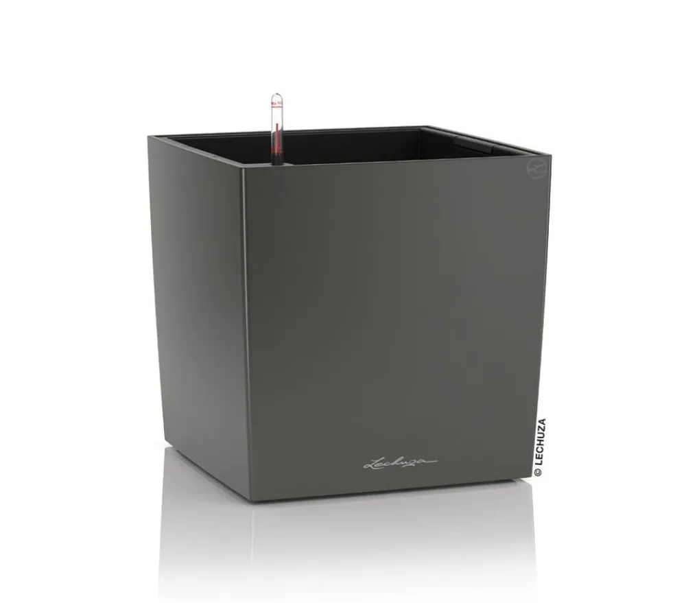LECHUZA® Lechuza Tischgefäße|Lechuza Pflanzgefäße & Töpfe > CUBE, All-in-One Set