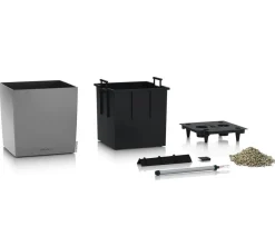 LECHUZA® Lechuza Tischgefäße|Lechuza Pflanzgefäße & Töpfe > CUBE, All-in-One Set