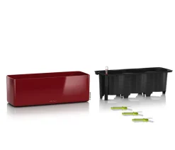 LECHUZA® Lechuza Pflanzgefäße & Töpfe > CUBE Glossy Triple, All-in-One Set, 40 cm