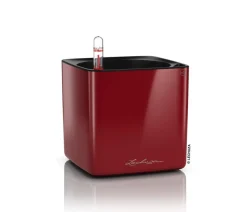 LECHUZA® Lechuza Tischgefäße|Lechuza Pflanzgefäße & Töpfe > CUBE Premium, All-in-One Set, hochglanz