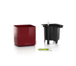 LECHUZA® Lechuza Tischgefäße|Lechuza Pflanzgefäße & Töpfe > CUBE Premium, All-in-One Set, hochglanz