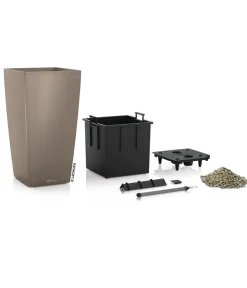 LECHUZA® Lechuza Pflanzgefäße & Töpfe|Blumentöpfe & Übertöpfe > CUBICO Color, All-in-One-Set