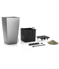 LECHUZA® Lechuza Pflanzgefäße & Töpfe|Blumentöpfe & Übertöpfe > CUBICO Premium, All-in-One-Set
