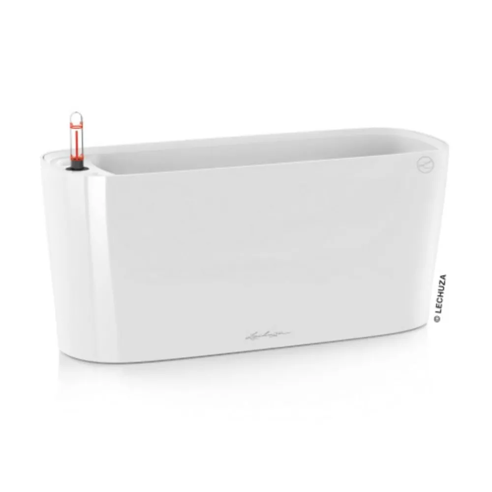 LECHUZA® Lechuza Pflanzgefäße & Töpfe|Pflanzkübel & Blumenkästen > DELTA, All-in-One-Set, hochglanz
