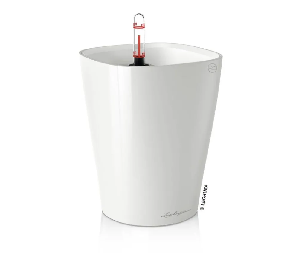 LECHUZA® Lechuza Tischgefäße|Lechuza Pflanzgefäße & Töpfe > DELTINI, All-in-One-Set, hochglanz