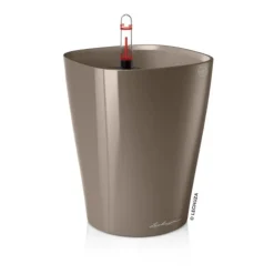 LECHUZA® Lechuza Tischgefäße|Lechuza Pflanzgefäße & Töpfe > DELTINI, All-in-One-Set, hochglanz