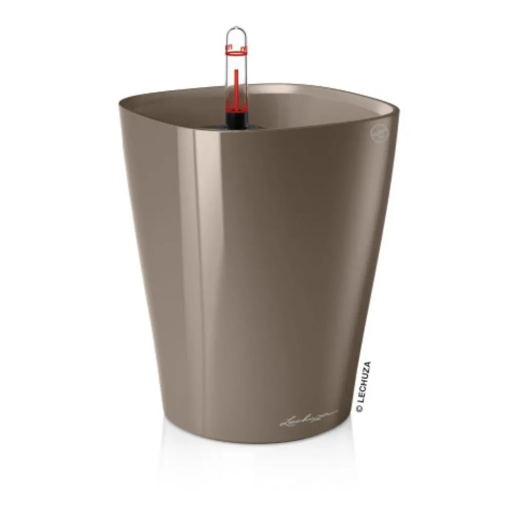 LECHUZA® Lechuza Tischgefäße|Lechuza Pflanzgefäße & Töpfe > DELTINI, All-in-One-Set, hochglanz