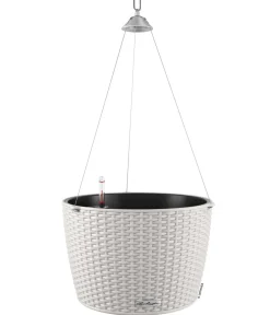 LECHUZA® Lechuza Pflanzgefäße & Töpfe > Kunststoff-Hängeampel Nido Cottage inkl. Pflanzeinsatz, rund, ca. Ø36,3/H24,2 cm
