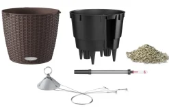 LECHUZA® Lechuza Pflanzgefäße & Töpfe|Blumenampeln & -Schalen > Kunststoff-Hängeampel Nido Cottage