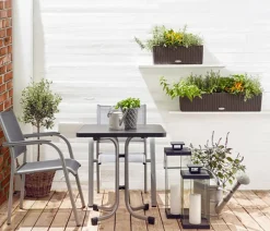 LECHUZA® Pflanzkübel & Blumenkästen|Lechuza Pflanzgefäße & Töpfe > Kunststoff-Kasten Balconera Cottage, rechteckig