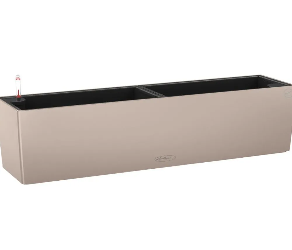 LECHUZA® Kunststoff-Kasten Balconera Color, rechteckig Hellbraun New