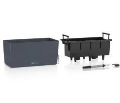 LECHUZA® Pflanzkübel & Blumenkästen|Lechuza Pflanzgefäße & Töpfe > Kunststoff-Kasten Balconera Stone, rechteckig