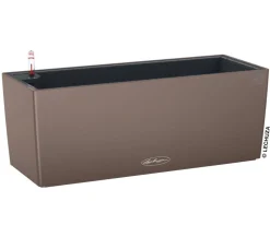 LECHUZA® Kunststoff-Kasten Balconera Color, rechteckig Braun Sale