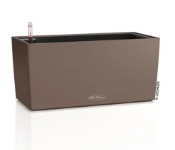 LECHUZA® Pflanzkübel & Blumenkästen|Lechuza Pflanzgefäße & Töpfe - Kunststoff-Kasten Balconera Color, rechteckig Creme