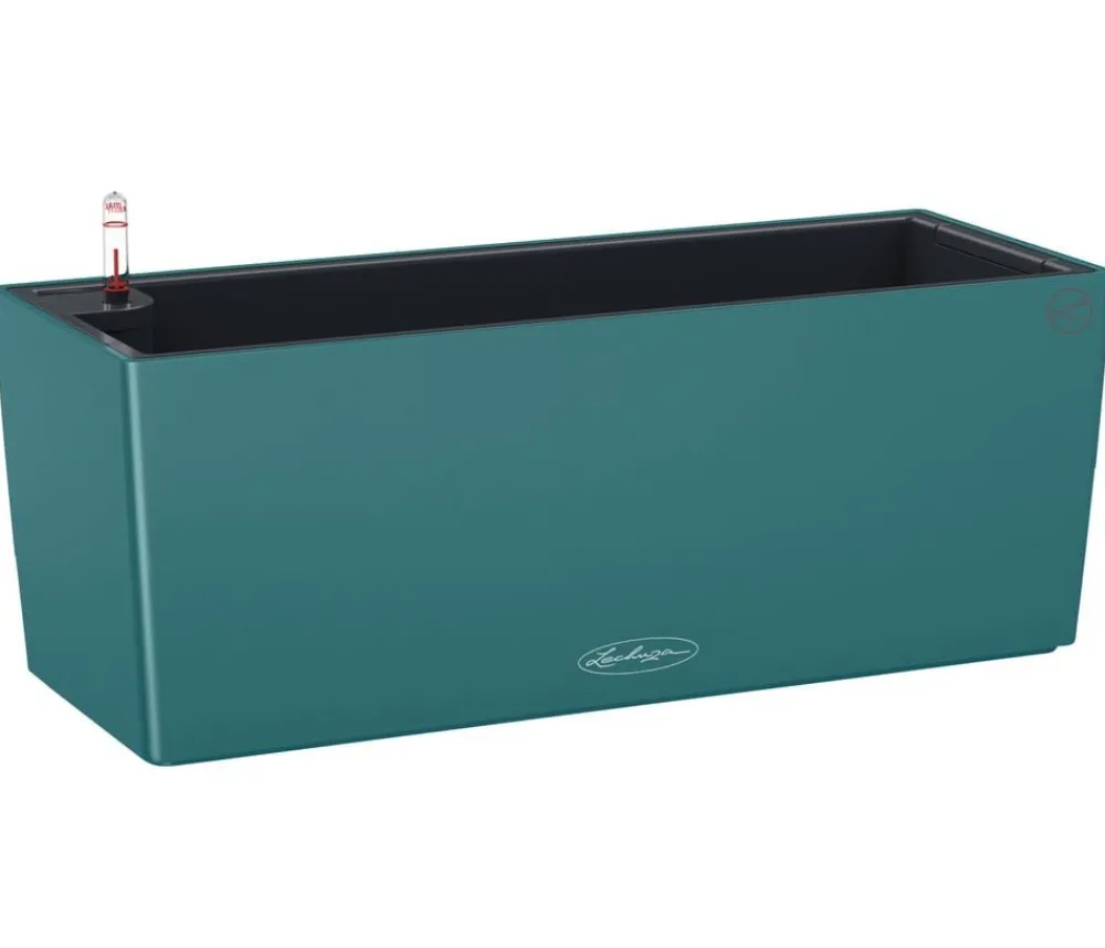 LECHUZA® Pflanzkübel & Blumenkästen|Lechuza Pflanzgefäße & Töpfe - Kunststoff-Kasten Balconera Color, rechteckig Dunkelblau