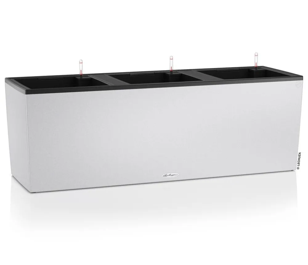 LECHUZA® Lechuza Pflanzgefäße & Töpfe > Kunststoff-Kasten Trio Stone inkl. Pflanzeinsatz, rechteckig, ca. B132,5/H46,5/T44,5 cm