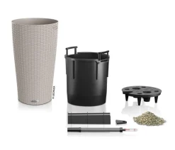 LECHUZA® Lechuza Pflanzgefäße & Töpfe > Kunststoff-Säule Cilindro Cottage inkl. Pflanzeinsatz, konisch