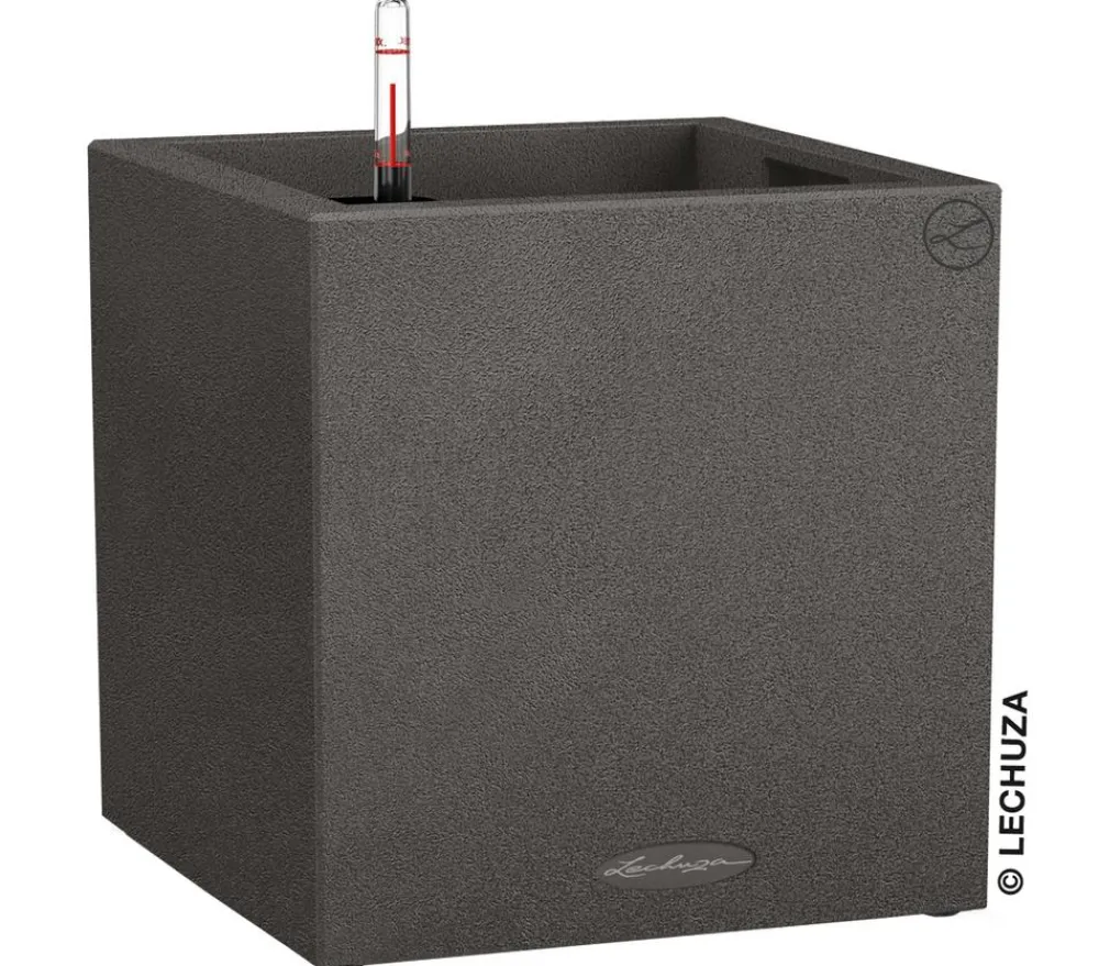 LECHUZA® Lechuza Pflanzgefäße & Töpfe|Blumentöpfe & Übertöpfe > Kunststoff-Topf Canto Stone, quadratisch